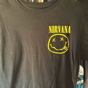 Nirvana black tshirt